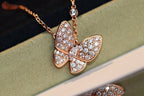 VCA BUTTERFLY DIAMOND NECKLACE