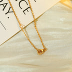 LOUIS VUITTON VOLT SILVER DIAMOND PEDANT NECKLACE