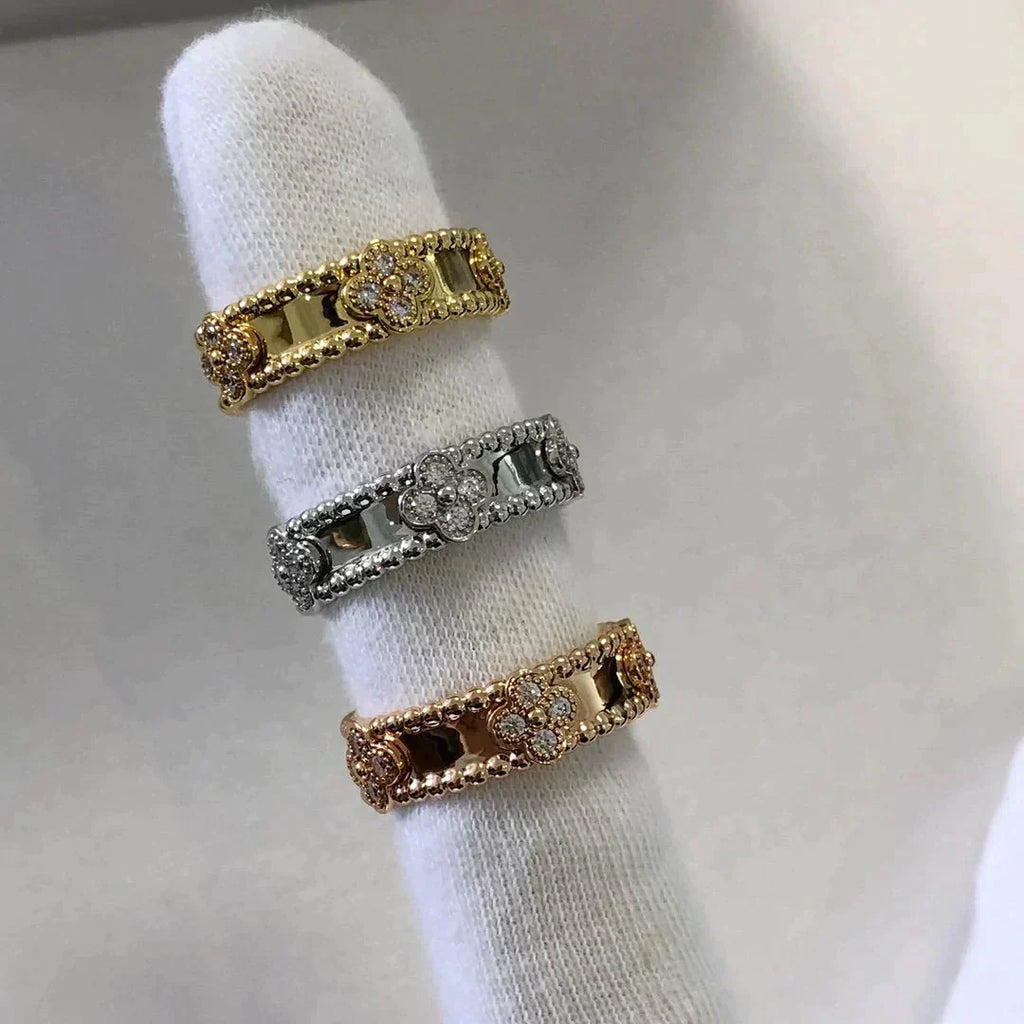 VCA PERLEE DIAMOND RING