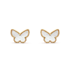VCA SWEET BUTTERFLY MOP EARSTUDS