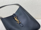 ysl-le-5-a-7-supple-small-grained-leather-black-23-x-22-x-8-5cm Shoulder