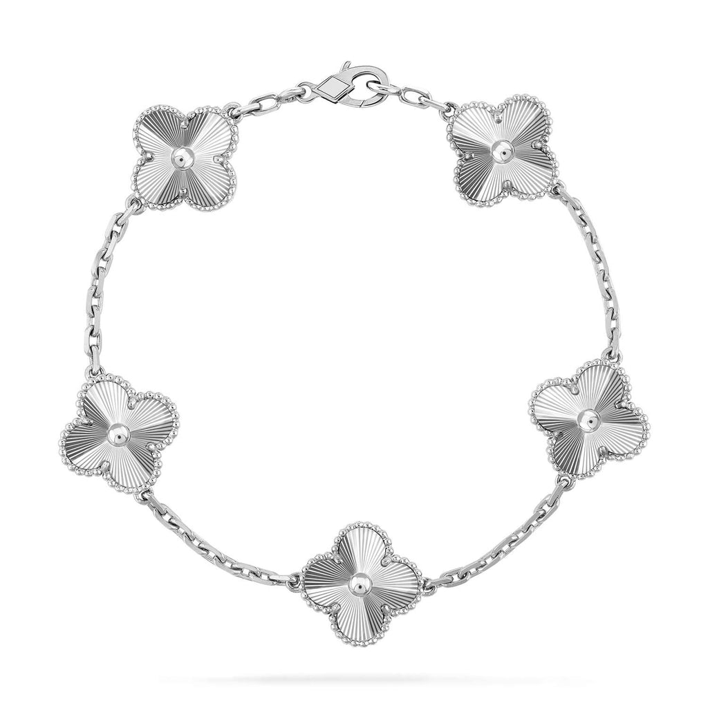VCA CLOVER 5 MOTIF LASER BRACELET COLLECTION