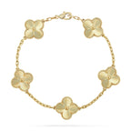 VCA CLOVER 5 MOTIF LASER BRACELET COLLECTION