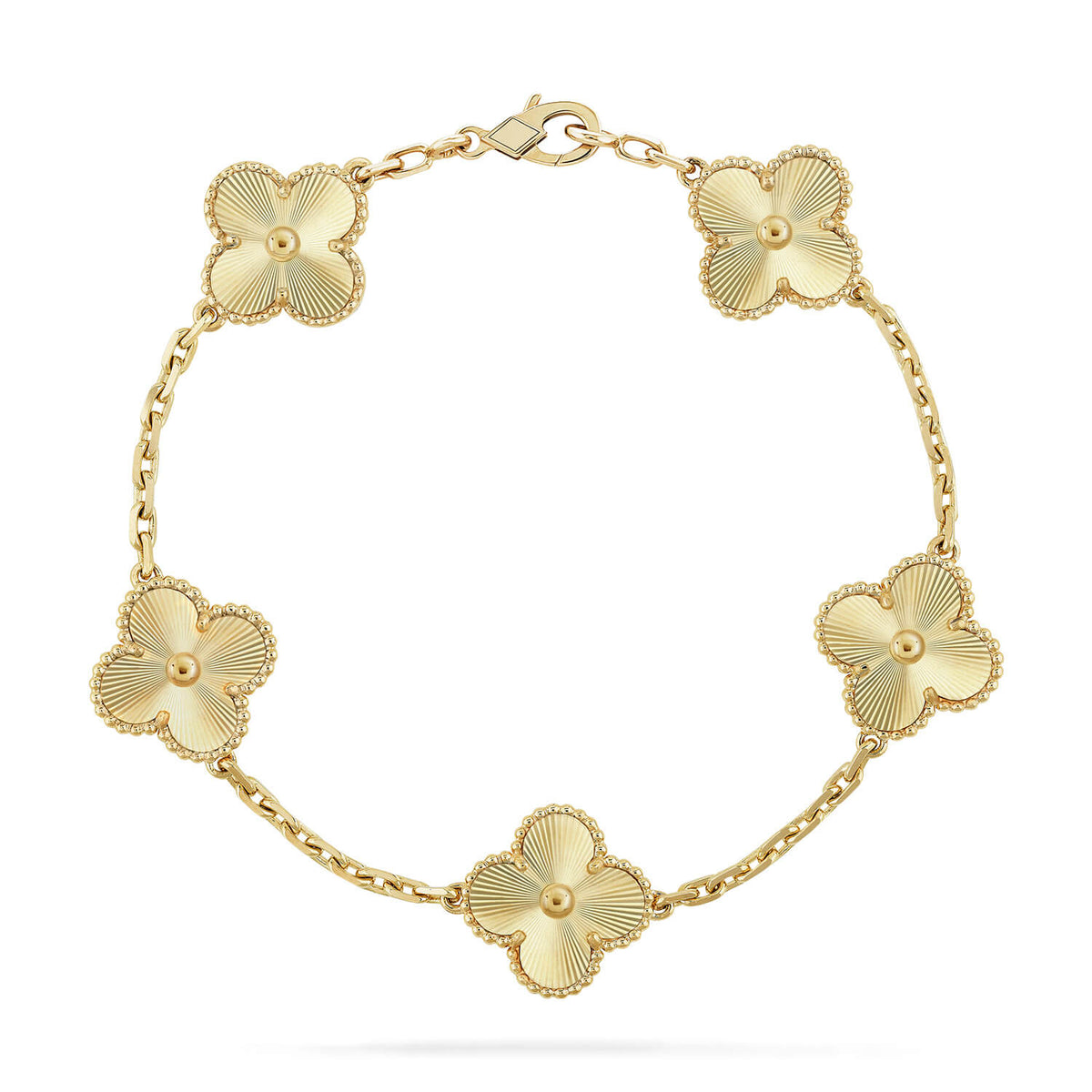 VCA CLOVER 5 MOTIF LASER BRACELET COLLECTION