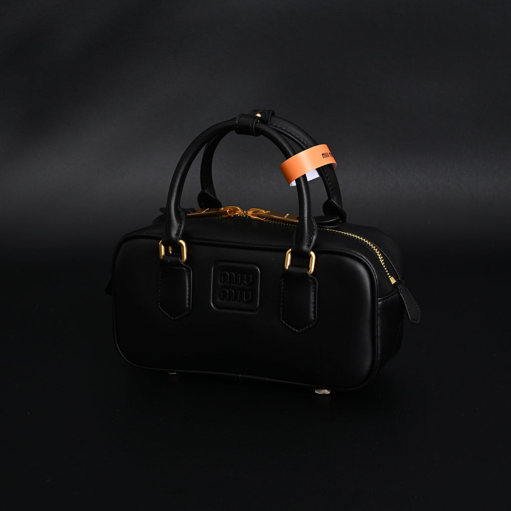 miu-miu-black-matelasse-leather-satchel-bag-mini-top-handle Handle