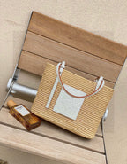 loewe-small-square-basket-bag-in-raffia-and-calfskin-naturalwhite Shoulder