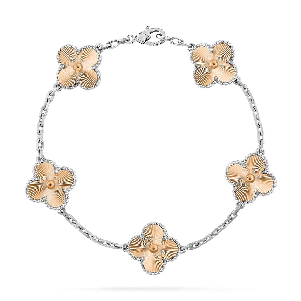 VCA CLOVER 5 MOTIF LASER BRACELET COLLECTION